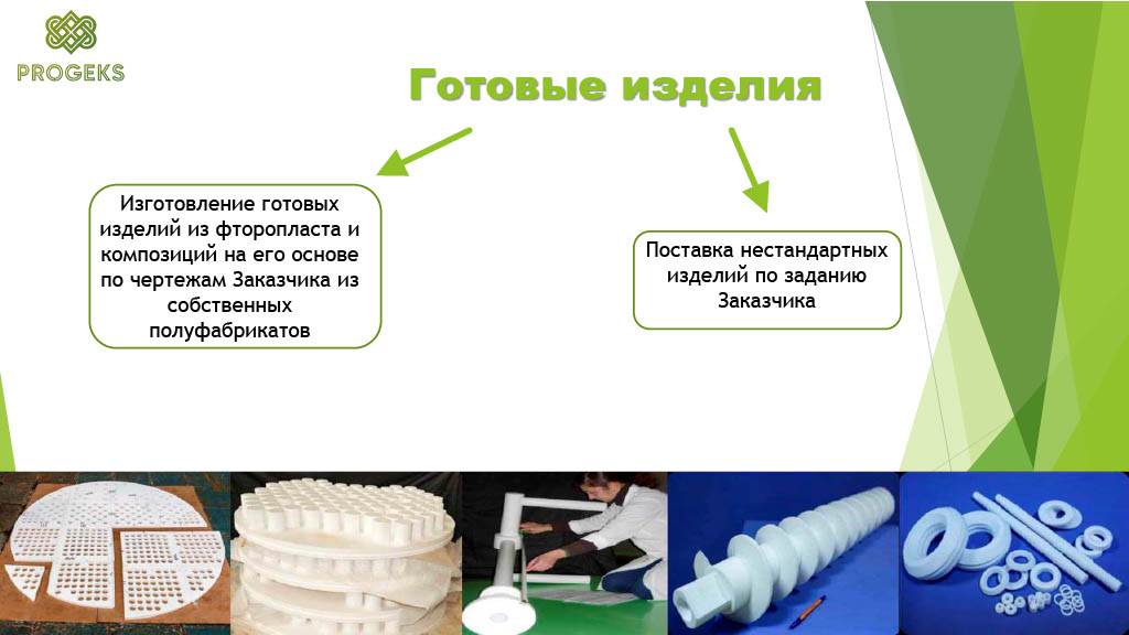 Слайд презентации оборудования футерованного фторпластом